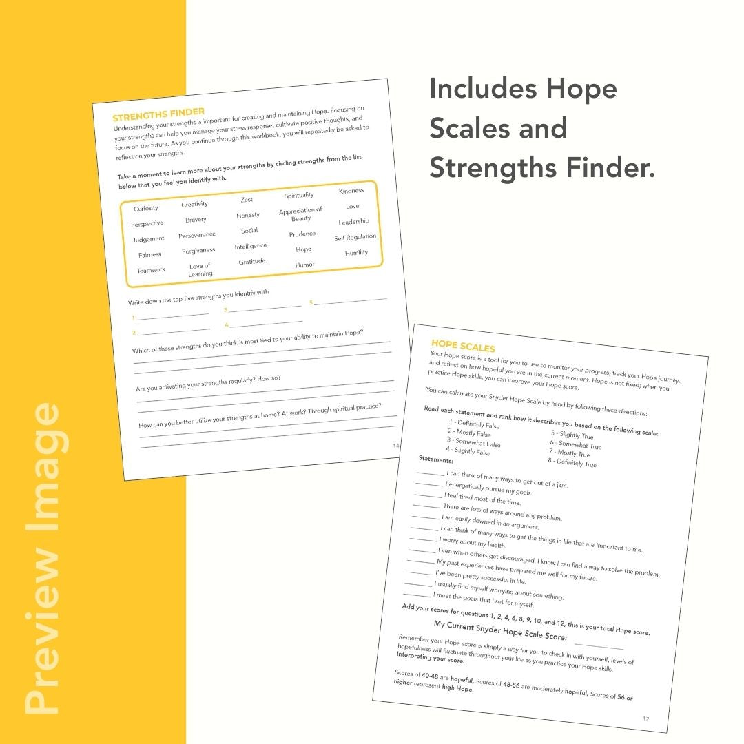 Hopeful Mindsets for Incarcerated Populations Workbook (Digital)