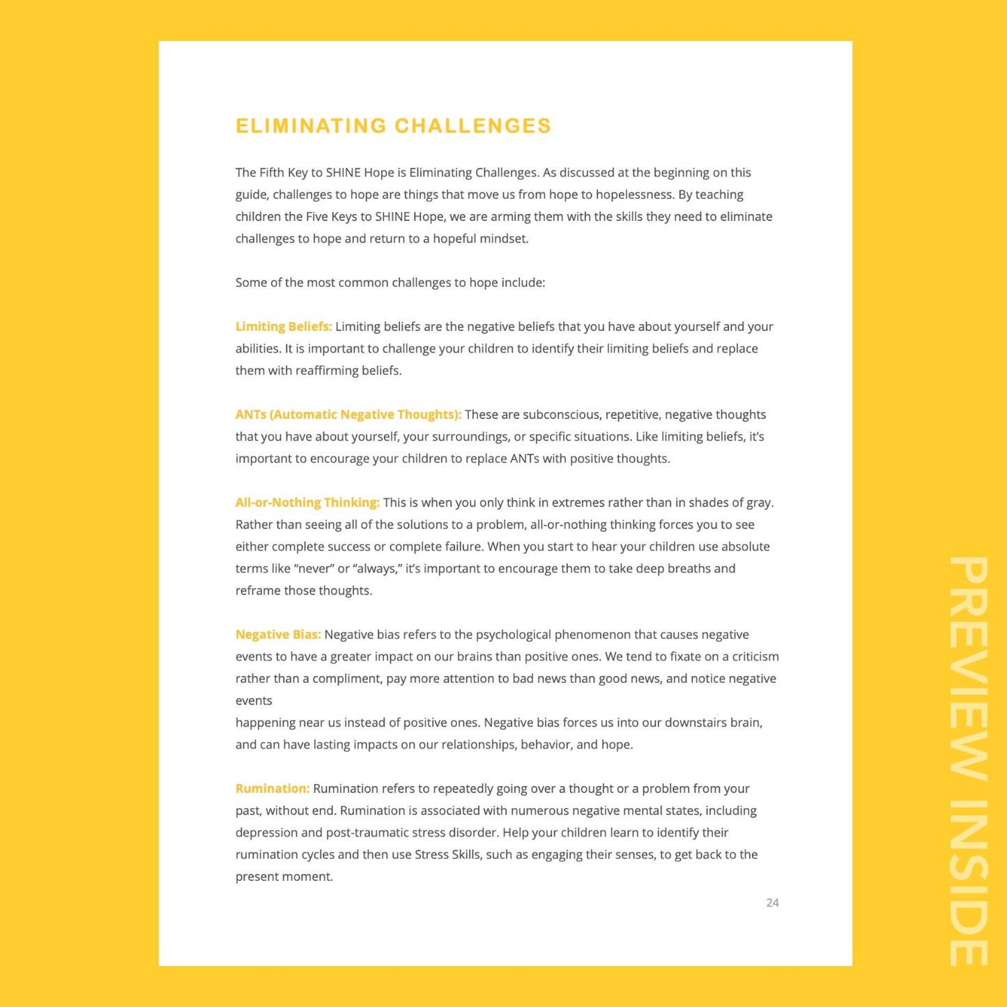 Hopeful Minds Parent's Guide (Digital)