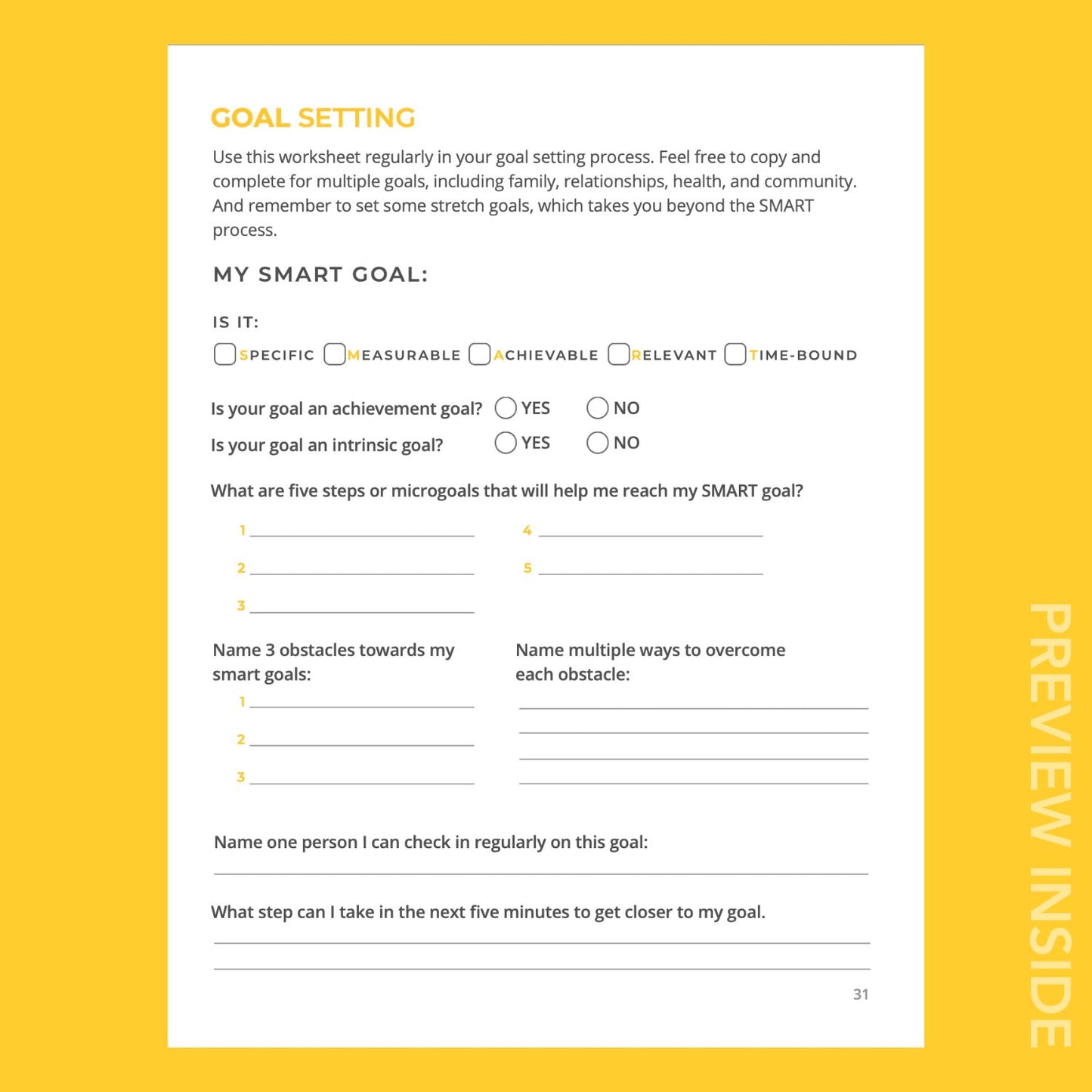 Hopeful Mindsets® General Overview Workbook (Digital)