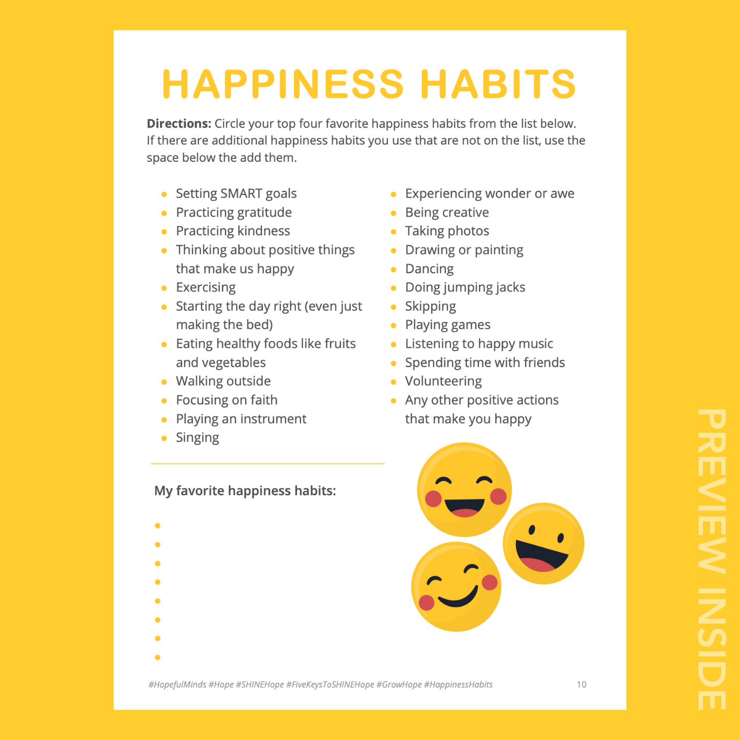 Hopeful Minds Overview Hopework Book (Digital)