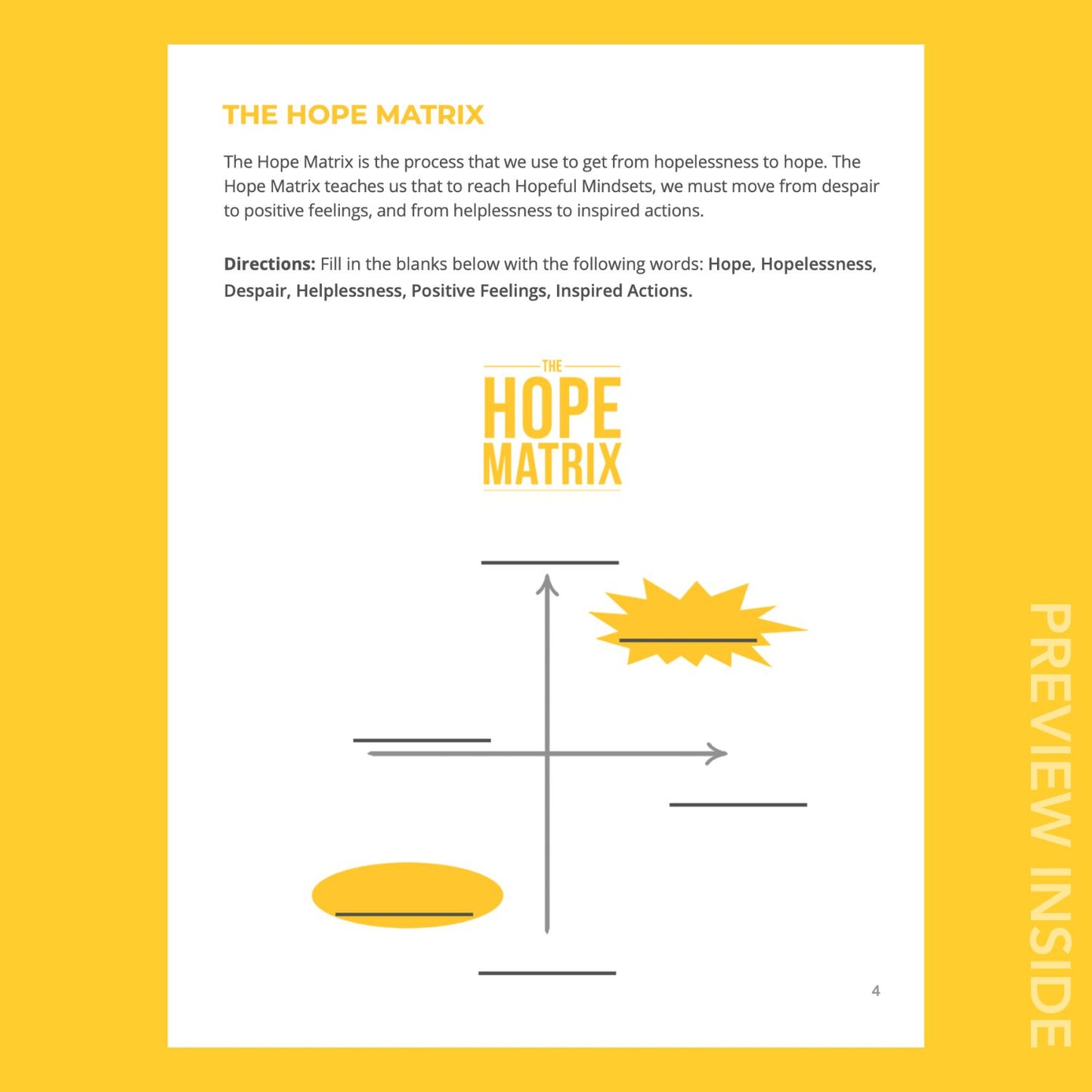 Hopeful Mindsets® in the Workplace Overview Workbook (Digital)