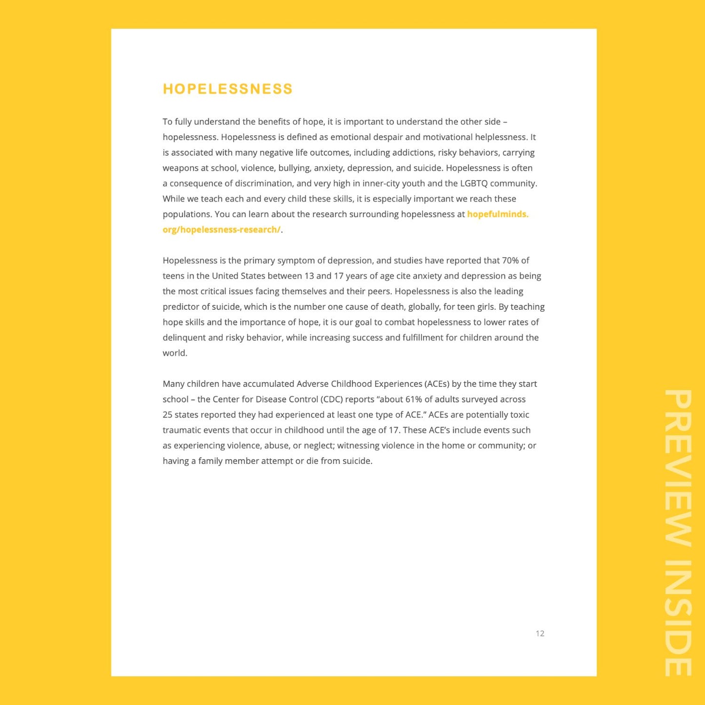 Hopeful Minds Parent's Guide (Digital)