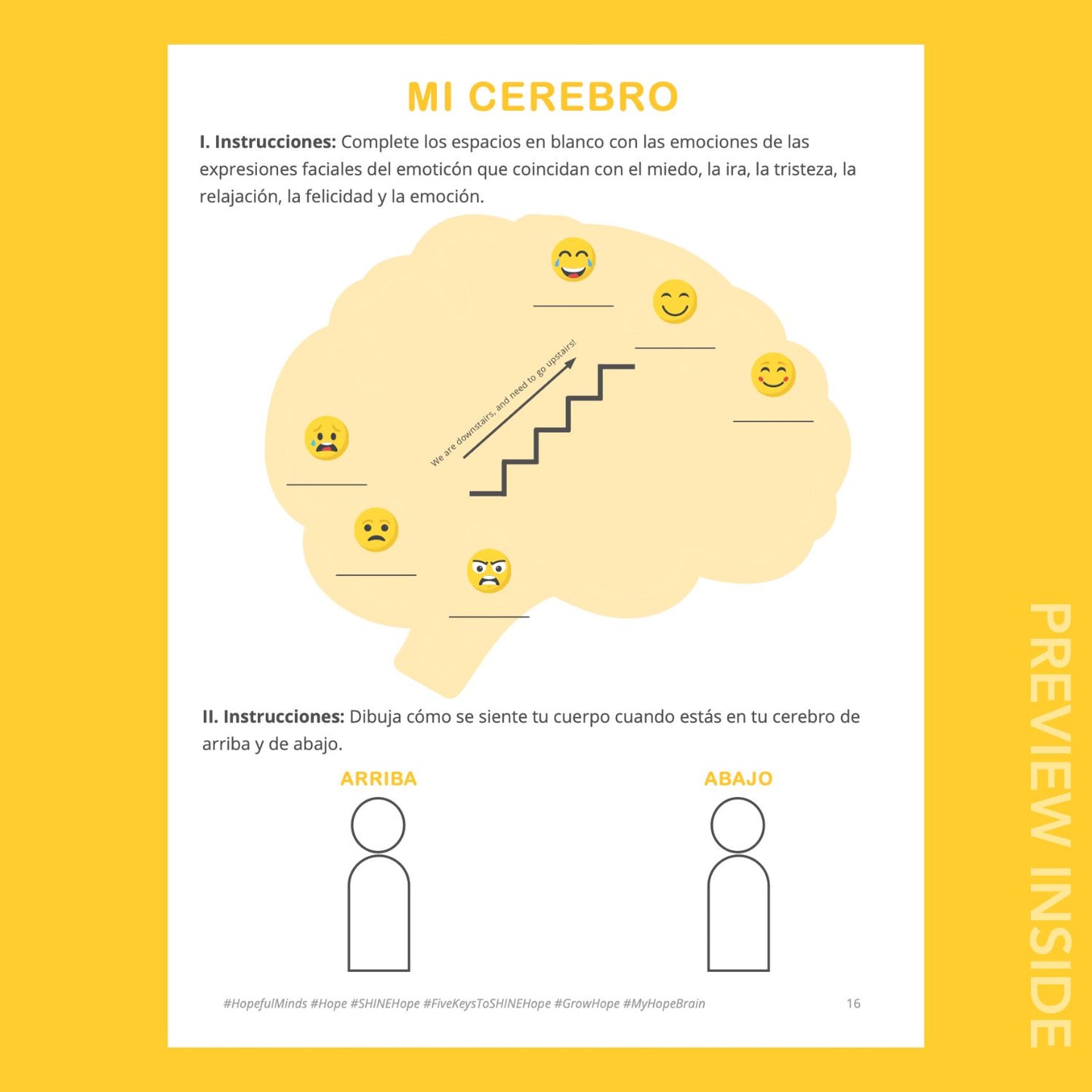 Hopeful Minds Overview Hopework Book - Spanish Edition (Digital)