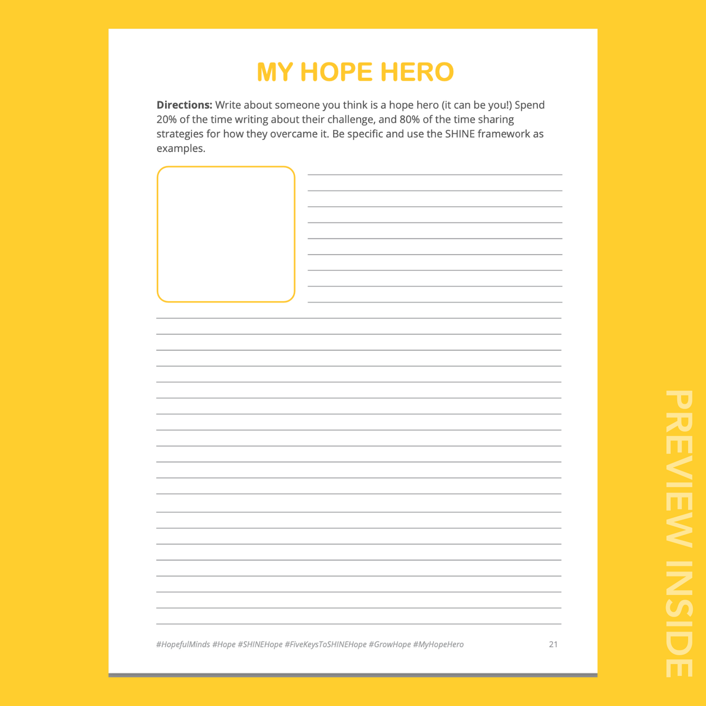 Hopeful Minds Overview Hopework Book (Digital)