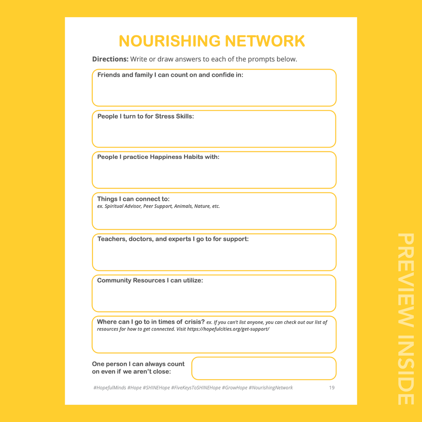 Hopeful Minds Overview Hopework Book (Digital)