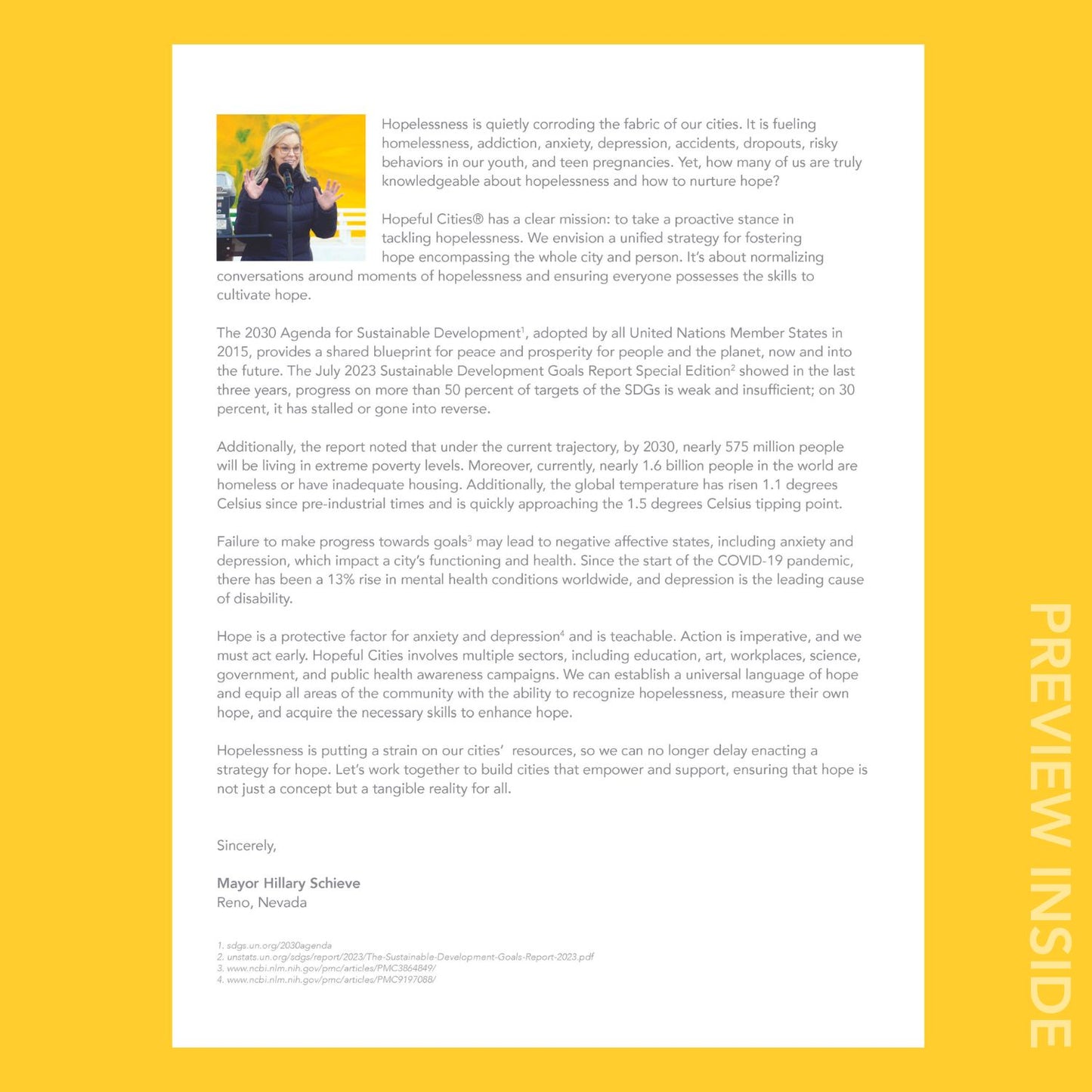Hopeful Cities® Playbook (Print)