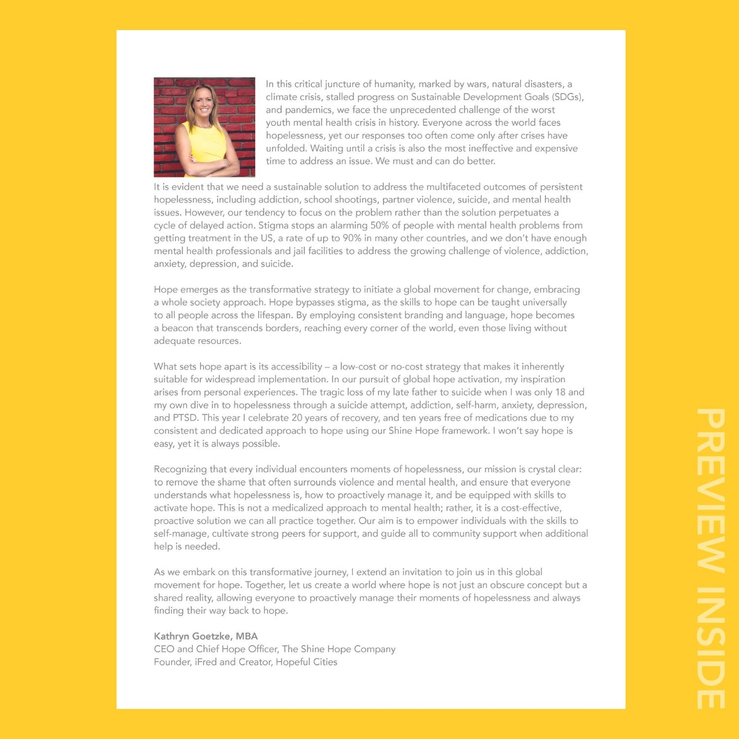 Hopeful Cities® Playbook (Print)