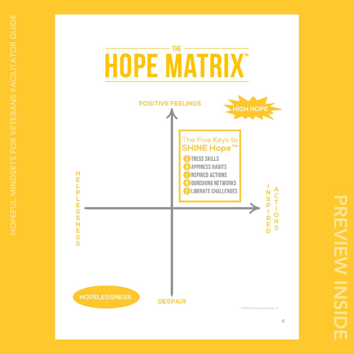 Hopeful Mindsets® for Veterans Facilitator Guide (Digital)