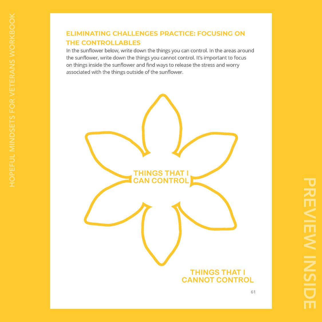 Hopeful Mindsets for Veterans Workbook (Print)