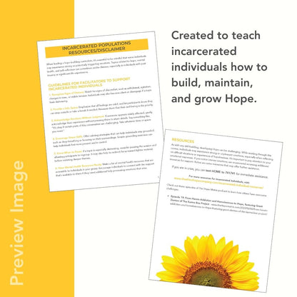 Hopeful Mindsets for Recovery Facilitator Guide (Print)