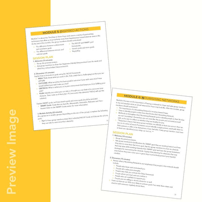 Hopeful Mindsets for Recovery Facilitator Guide (Print)