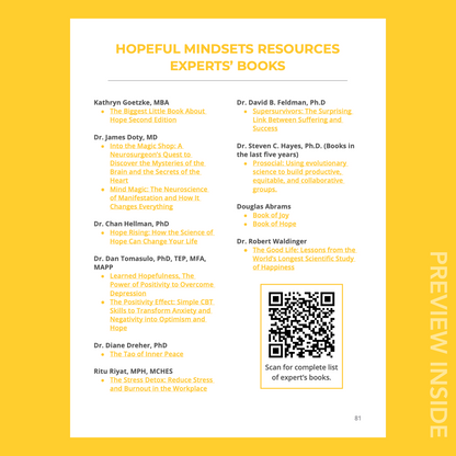Hopeful Mindsets® on the College Campus Coursebook (Digital)