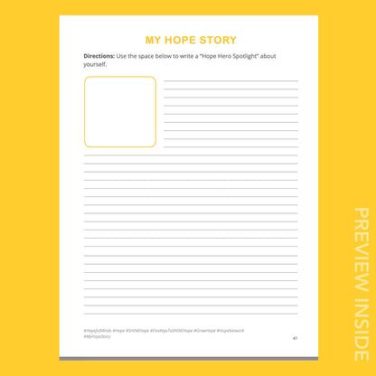 Hopeful Minds Deep Dive Hopework Book (Print)