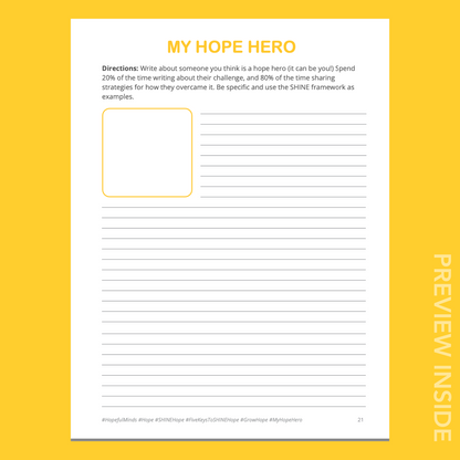 Hopeful Minds Overview Hopework Book (Print)